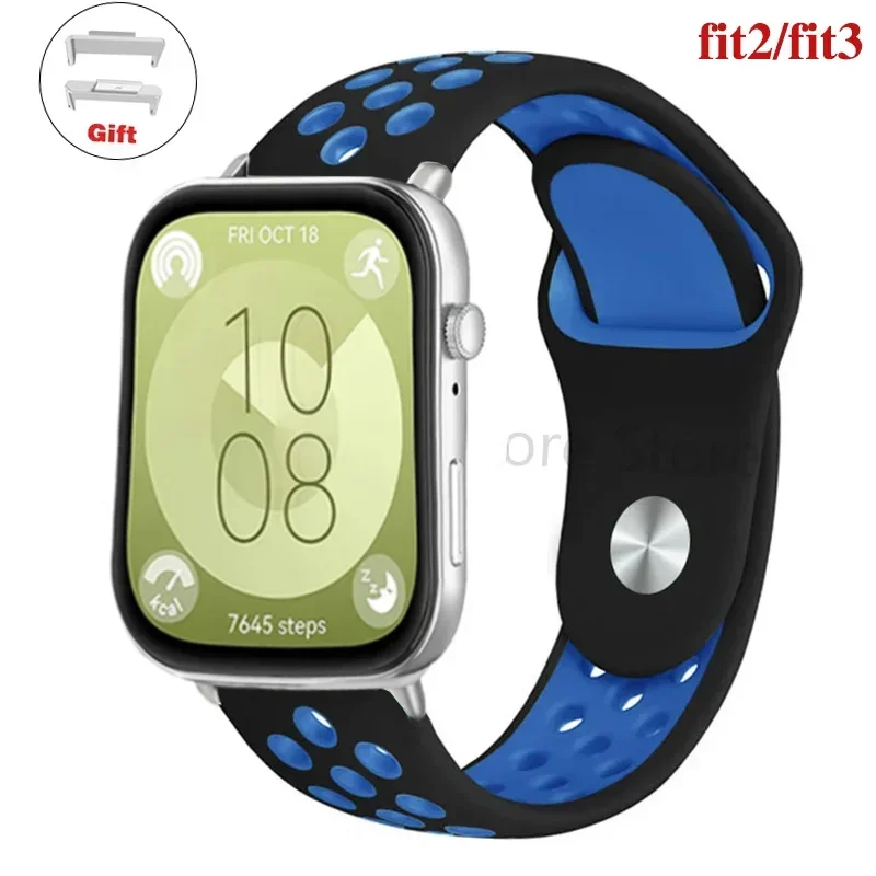 Breathable Silicone Sport Watchband - Vitality Collection