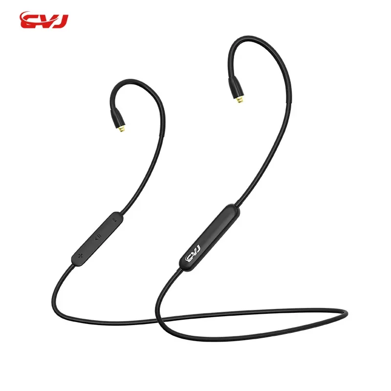 

CVJ CT1 Bluetooth 5,0 HiFi наушники IEM MMCX кабель беспроводная гарнитура 0,75/0,78 2Pin для KZ Trn QKZ BLON Kbear CCA TFZ