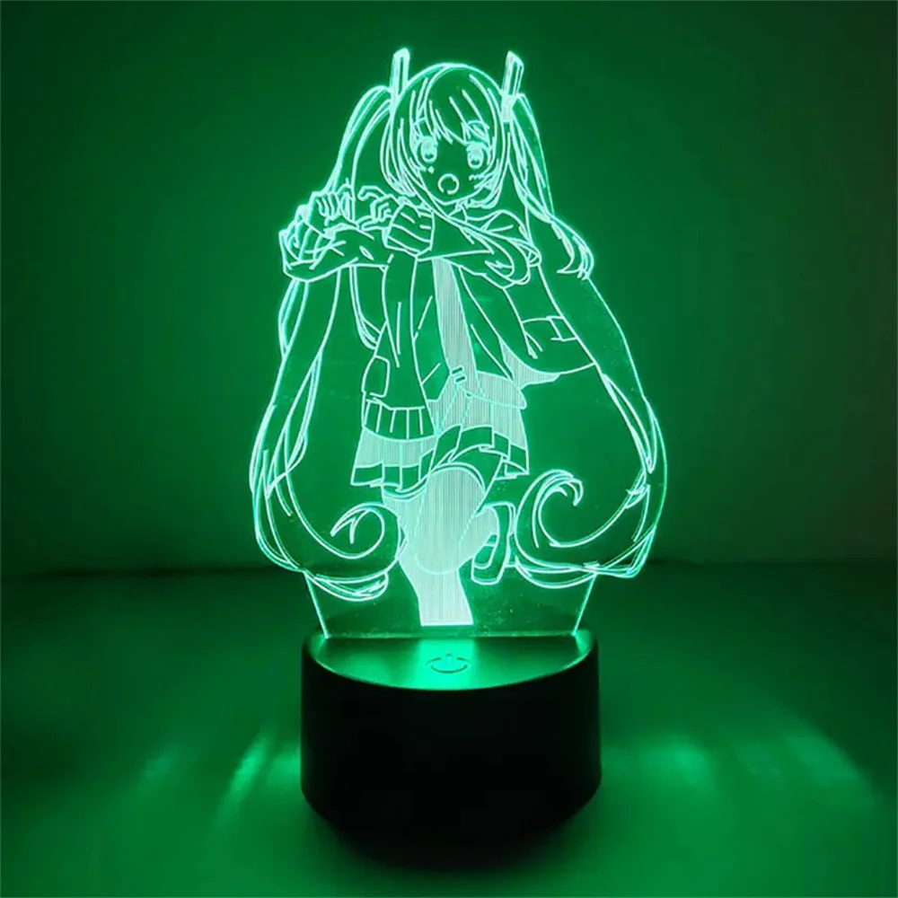 Рисунок 3 - Ночник 3D Hatsune Miku