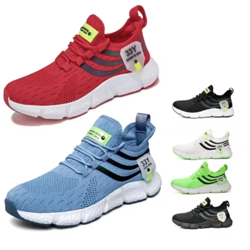 Women's Walking Shoes with Comfortable Fashionable Grid Design Versatile Lightweight Breathable Anti Slip Outdoor Training Shoes