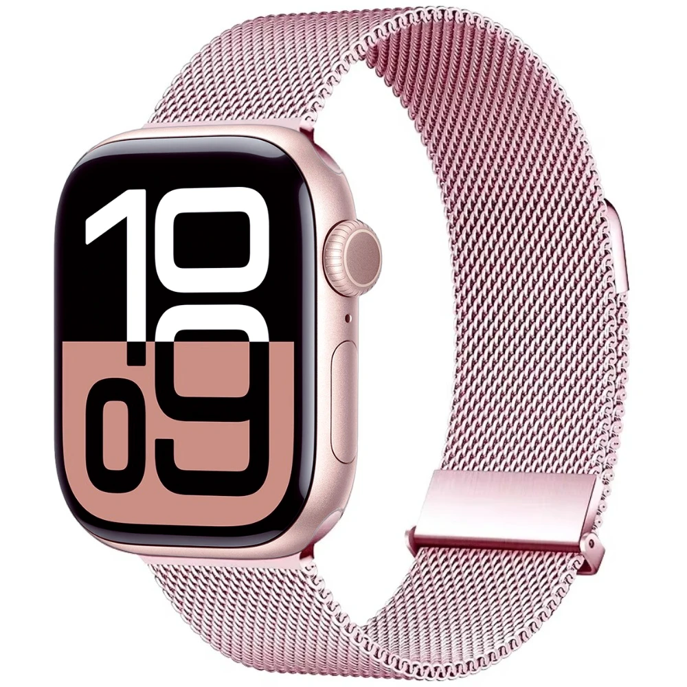 Premium Milanese Mesh Apple Watch Band Bracelet - Elegant Sport Strap
