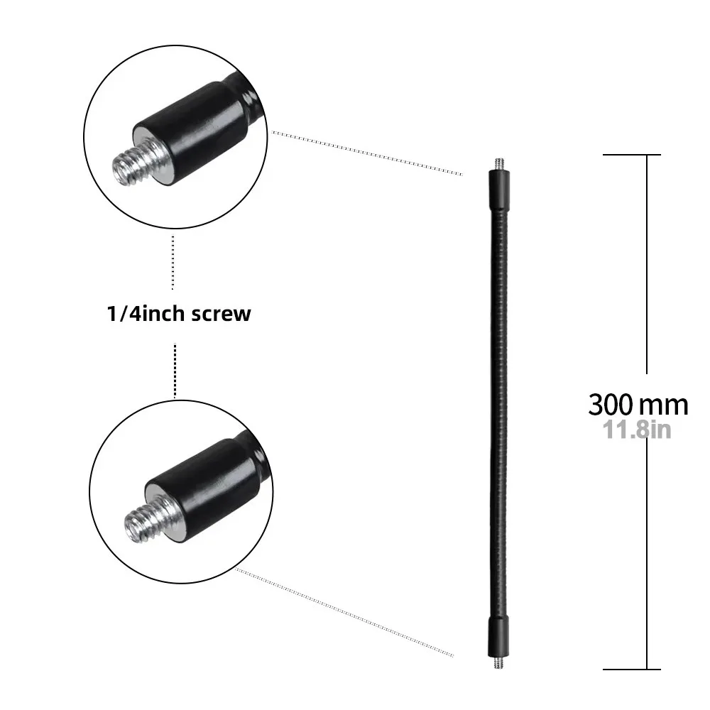 Metal Monopod with Flexible Tripod Extension and Lightweight Pole Extender