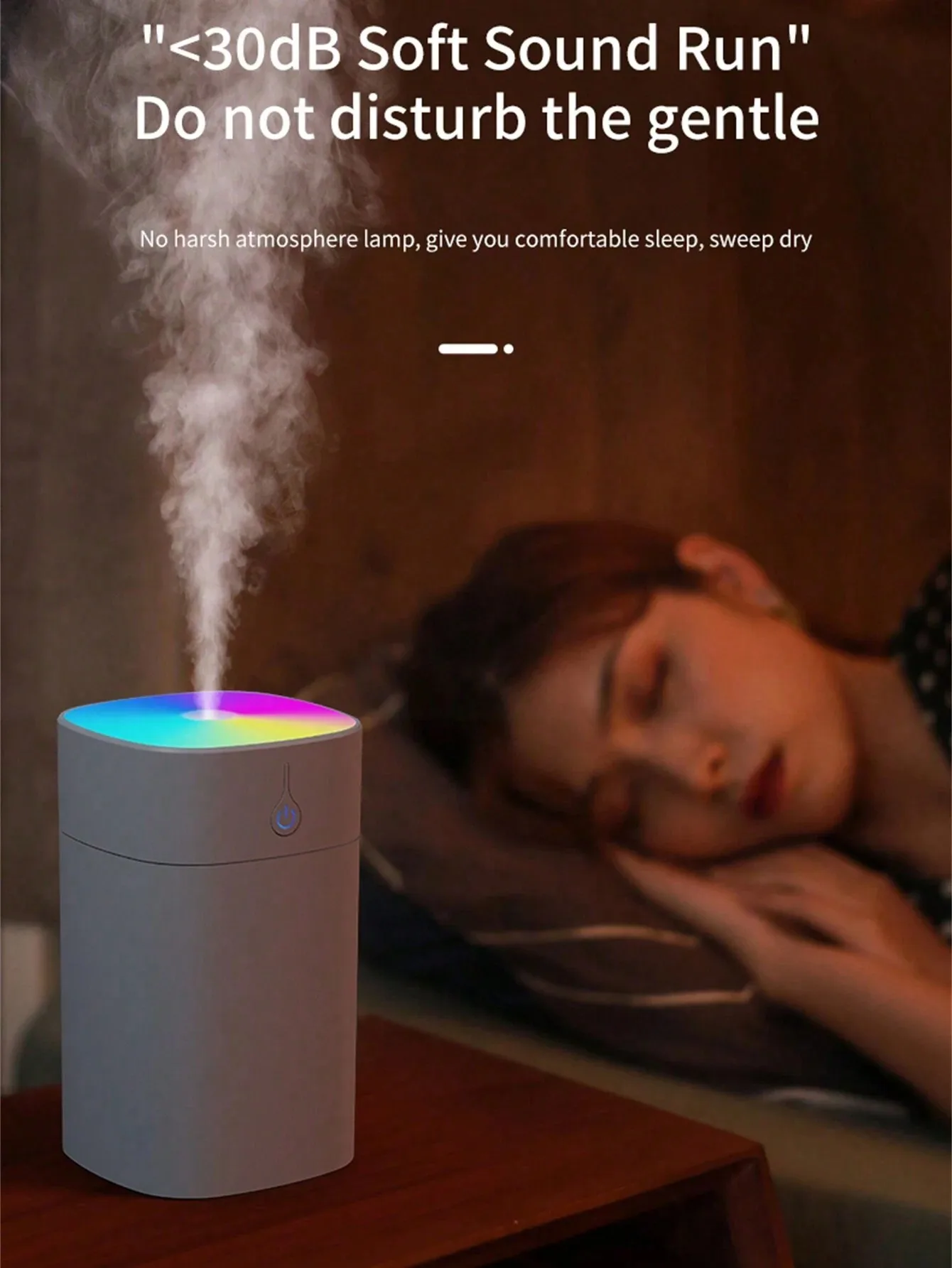 Colorful Cool Mist Humidifier Essential Oil Diffuser