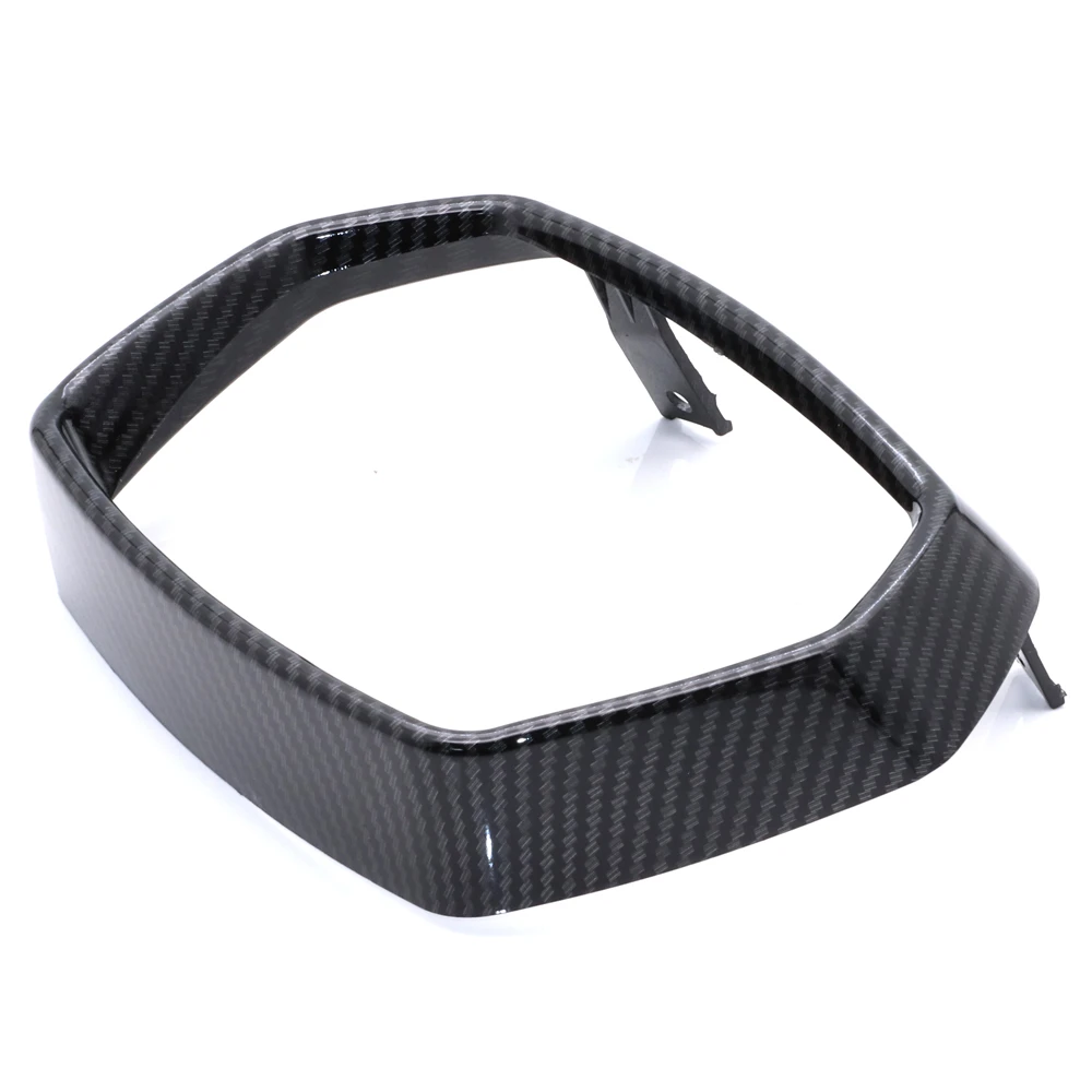 Carbon Fiber Motorcycle Head Lamp Protective Headlight Cover For