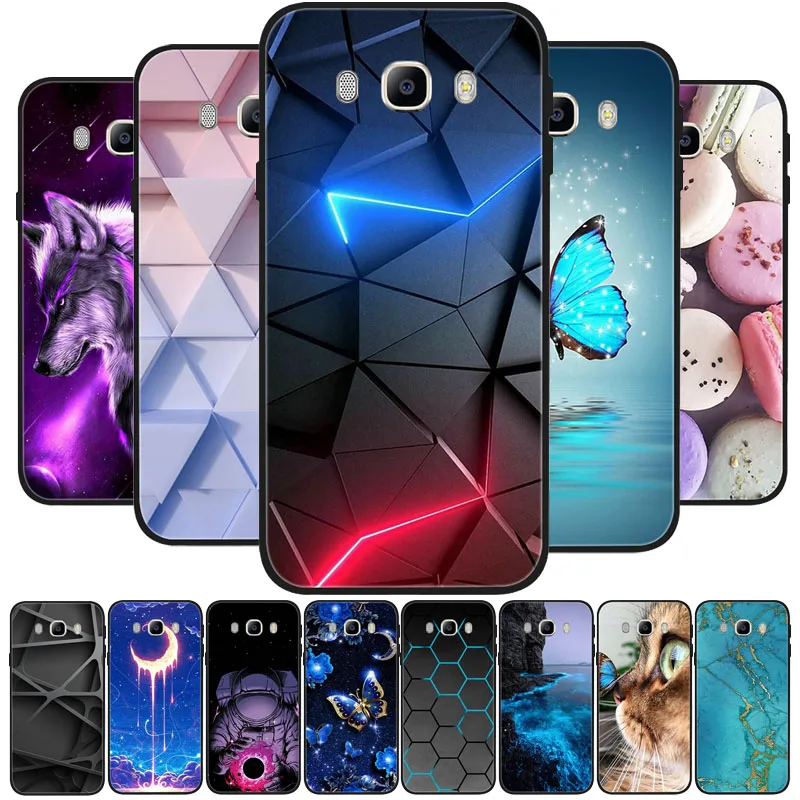 

For Samsung Galaxy J3 J5 J7 2016 Case soft Silicone Phone Back Cover for samsung j3 2016 J320 J5 J7 cover Coque bumper Matte