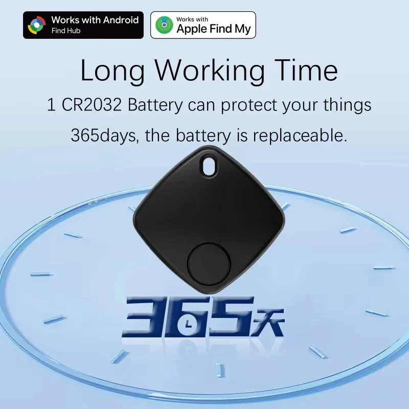 Advanced Bluetooth 5.2 Smart Tracker for Keys, Wallets, Luggage, Pets, Kids, and Vehicles