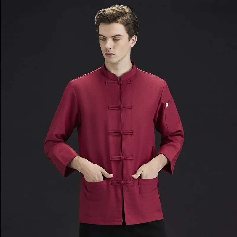 

Костюм шеф-повара C028, пиджак с длинным рукавом, Женский костюм для выпечки