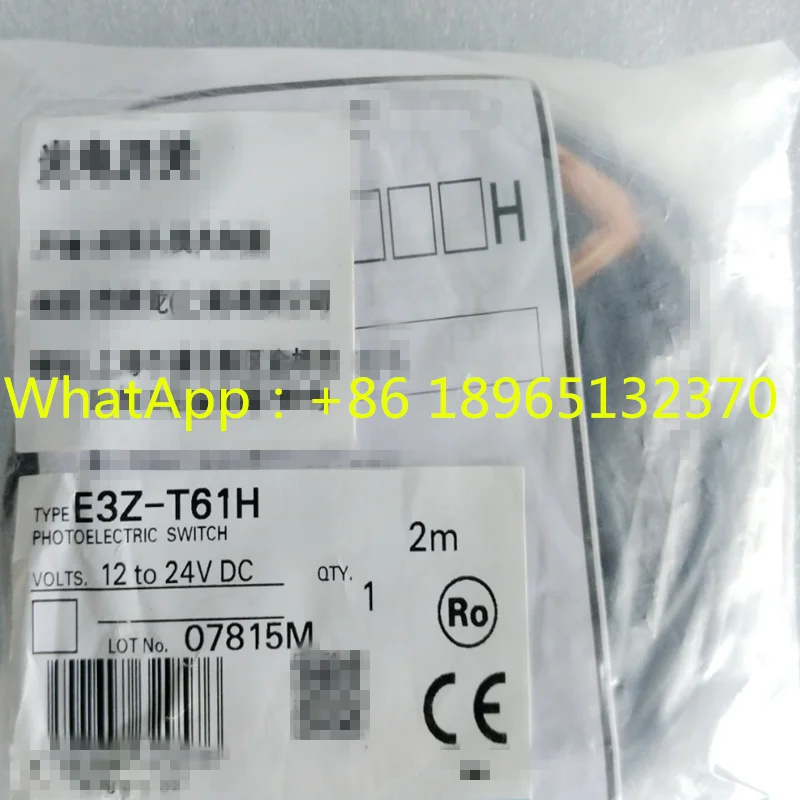 E3Z-T61H 2M     New Original Sensors photoelectric switch sensor e3zg t61 2m reflective npn replacement e3z t61 2m