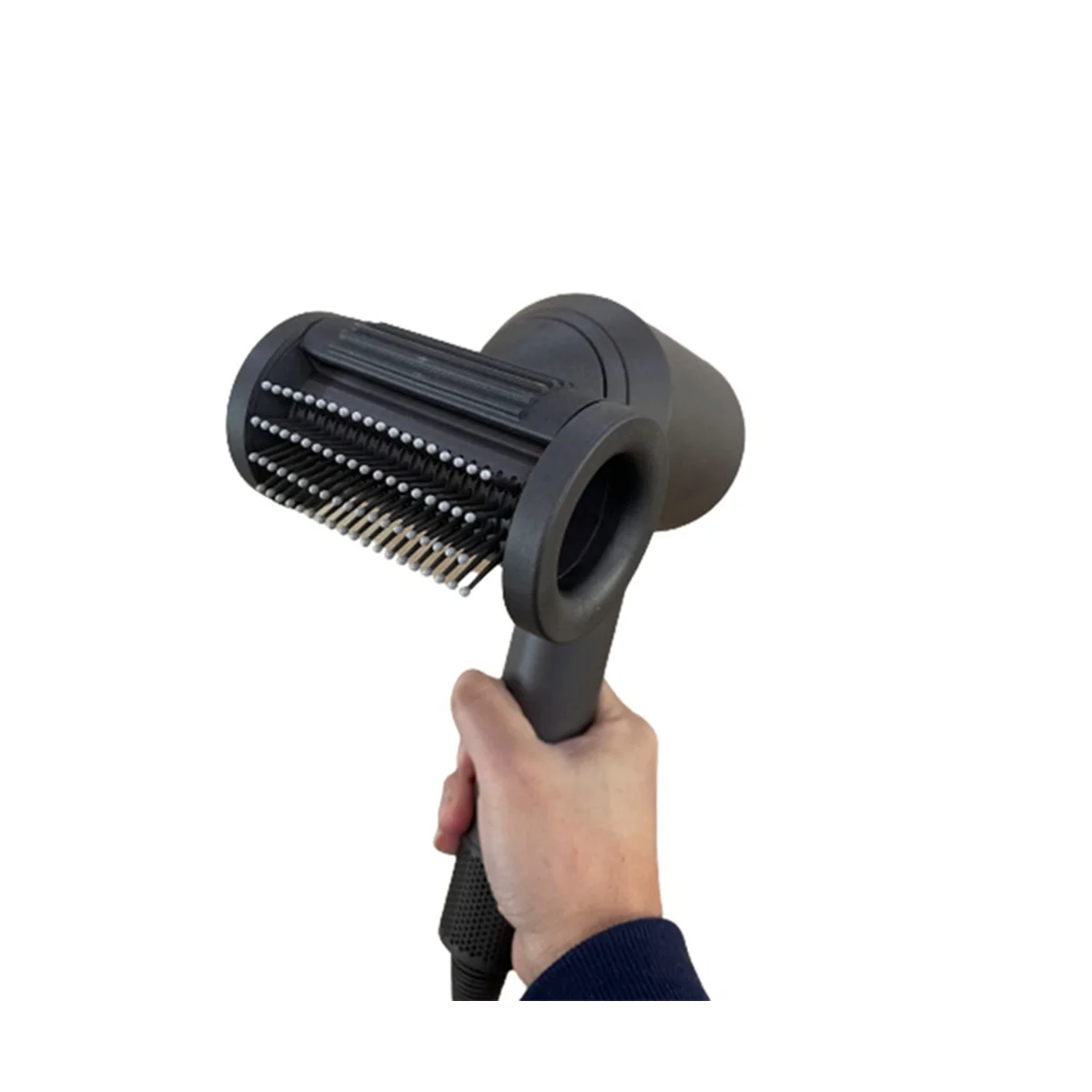 

For Dyson Supersonic HD01 HD02 HD03 HD04 HD08 HD15 Anti-Flying Nozzle+Wide Tooth Comb Smooth Hair Styling Tool-Grey