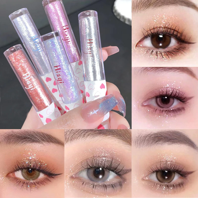 DiamondGlitterEyelinerEyeshadowLastingShinyMetallicWaterproof