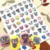 Newest Blue Anime Design 3D Self Adhesive Decal Sllider DIY Decorations Tips Nail Sticker TSC 498 1