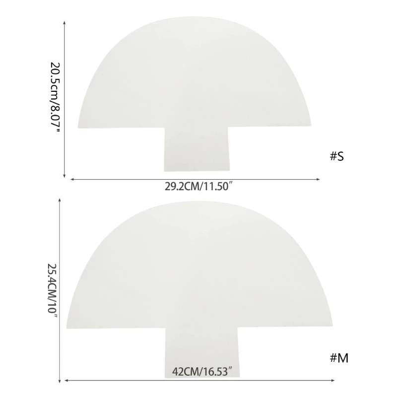 E9LB Shoulder Bag Handbag Acrylic Template Patchwork Ruler S/L Size DIY Craft Tool