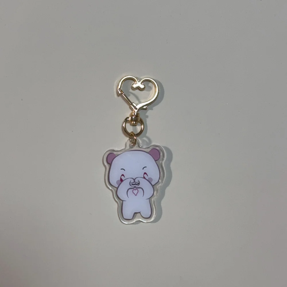 Kpop Plave MMMM Character Acrylic Double Sides Pendant