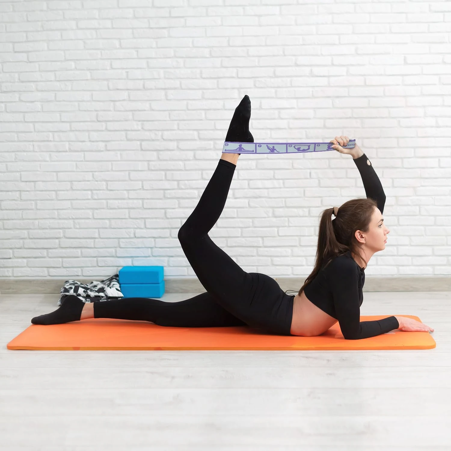 Enhance Your Fitness Routine with Durable and Versatile Stretch Bands for Challenging Workouts. Next-Level Top-Notch Resistance 4