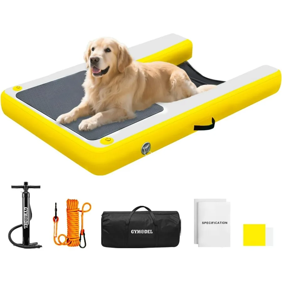 Inflatable Dog Pool Ramp Easy Water Access