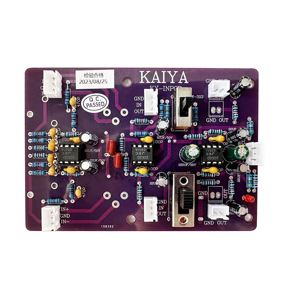 Nvarcher Balanced Preamp Input Board Entrada de Canais Ganho Btl
