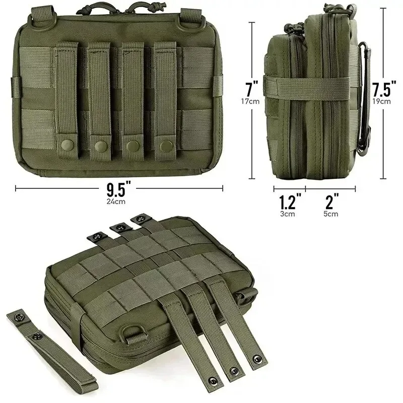 Waterproof Oxford Tactical First Aid Kit Bag for Outdoor Camping