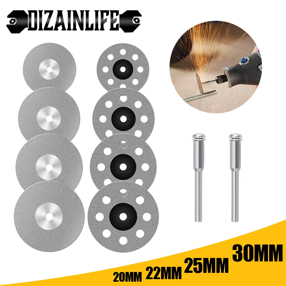 Mini Diamond Cutting Wheel Disc Set For Dremel Rotary Tool Accessories