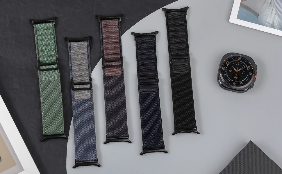 Alpine Loop Band für Samsung Galaxy Watch Ultra Armband 47mm Zubehör Nylon Pulseira Armband Correa Galaxy Watch Ultra 2 47 mm – Detail 2