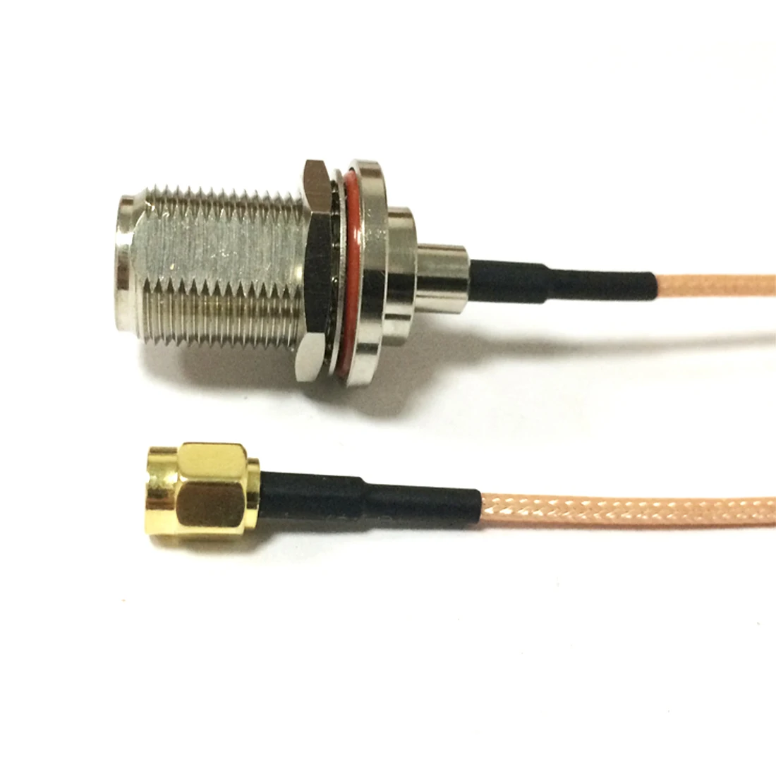 RF Pigtail Cable SMA Male Switch N Female Bulkhead RG316 For Wireless 15CM Lots of 10pcs