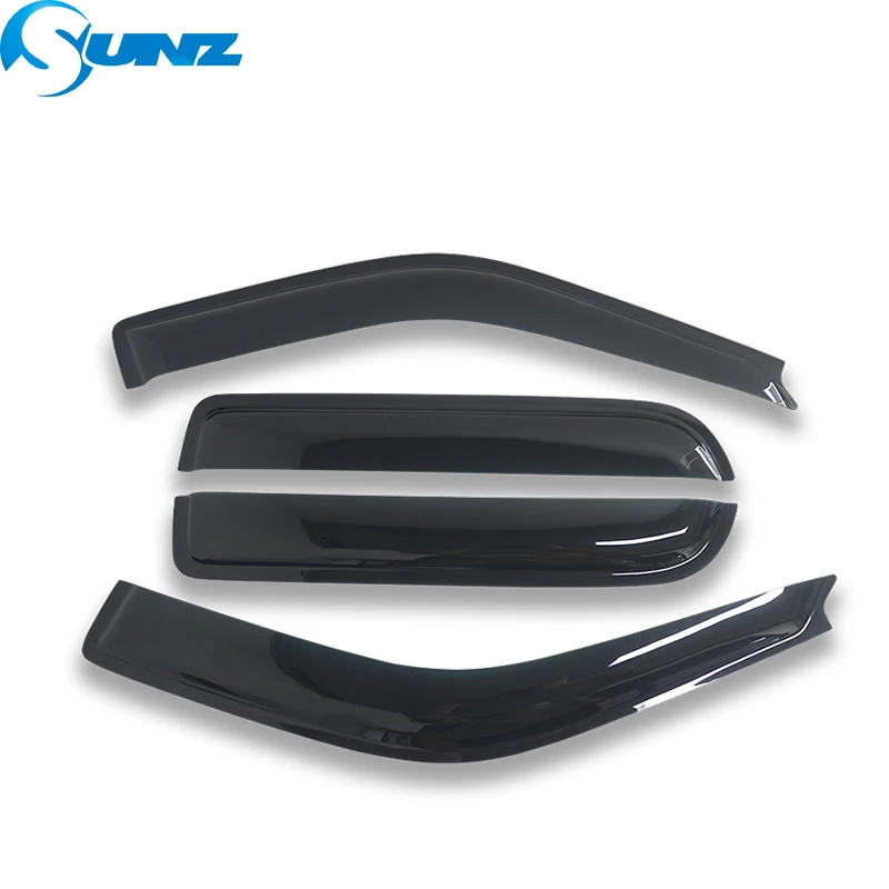 Side Window Deflectors for Honda CRV CR-V 1996 1997 1998 1999 2000 2001 Acrylic Black Window Visor Sun Rain Deflector Guard SUNZ car window visor car window deflectors