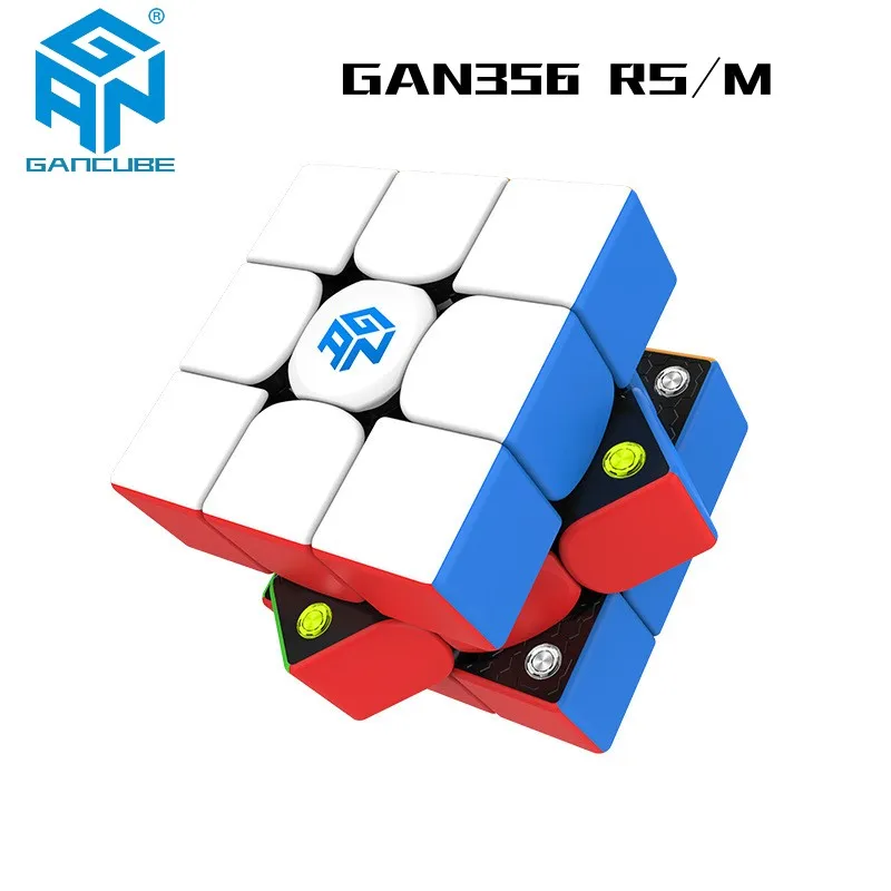 

GAN 356M Magnetic Magic Cube GAN 356 RS (No Magnet) 3x3 Professional 3by3 Speed Puzzle Toy GAN356M Origin Hungarian Magico Cubo