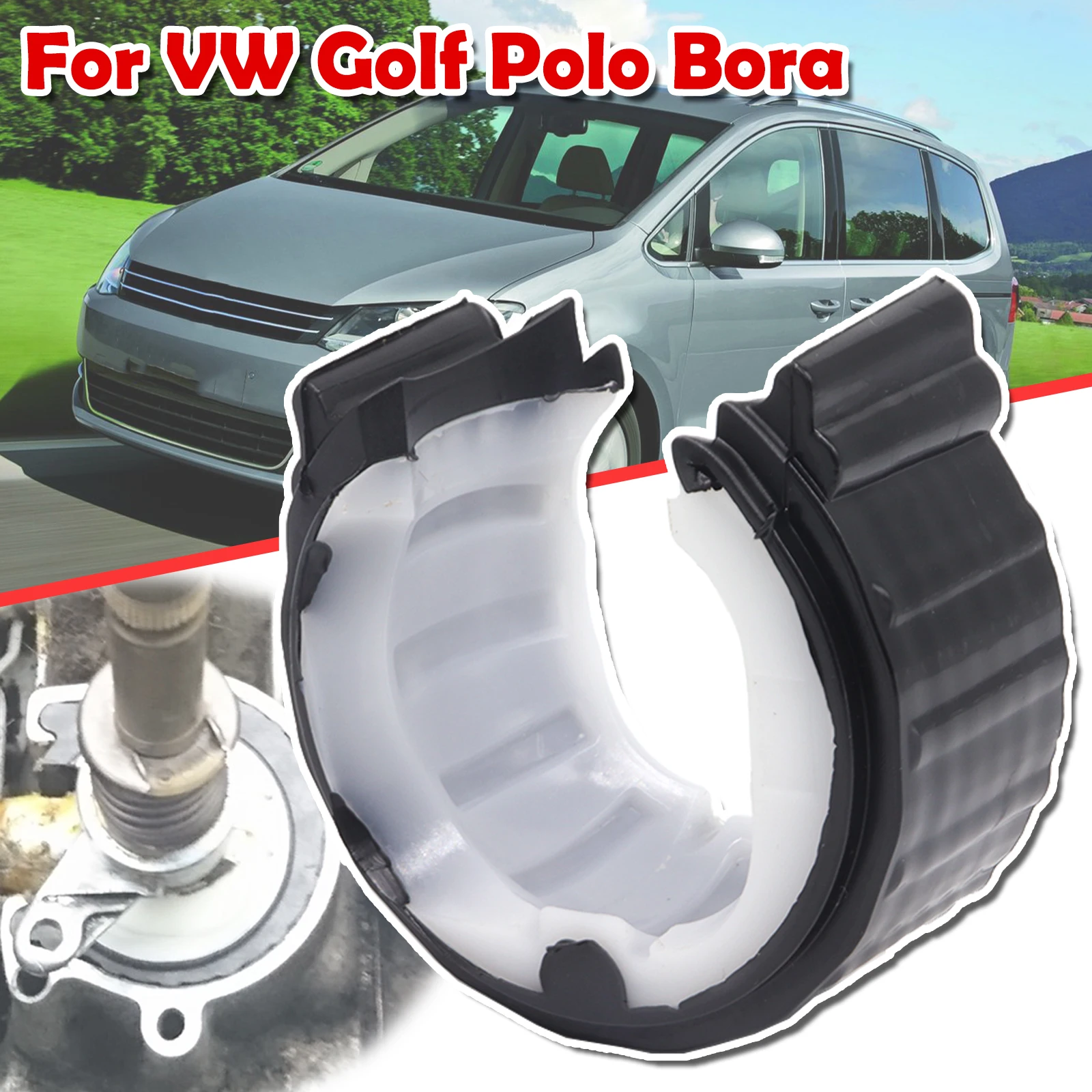Manual Shifter Bearing Shell For VW Golf Polo Bora Gearstick Lever Rod Damping Linkage Pivot Bush Insulator Ball Uper 1K0711699