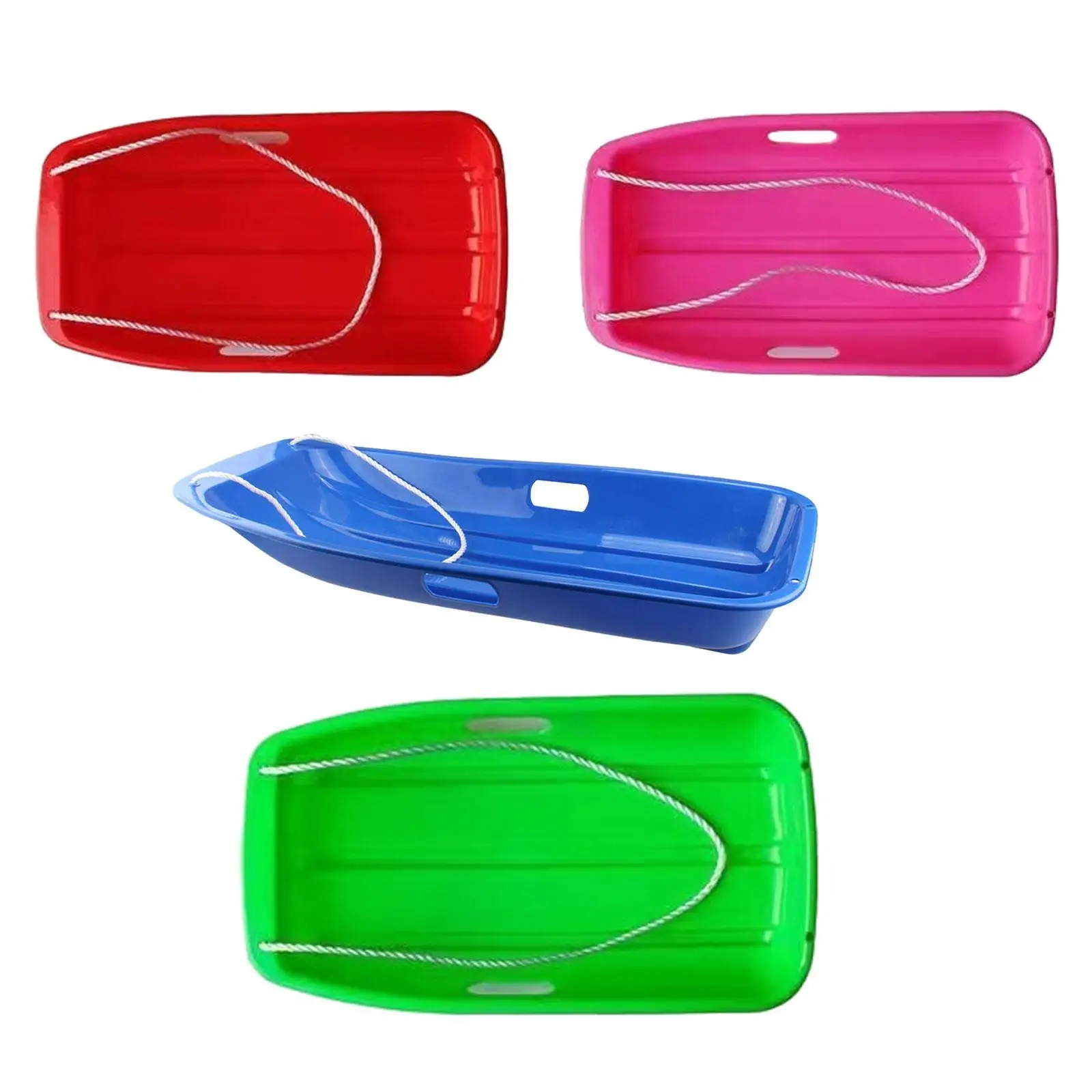 Winter Snow Sled for Adults Toboggan Multifunction Snow Toy Sandboard Sled for Lawn Holiday Garden Outdoor Activities