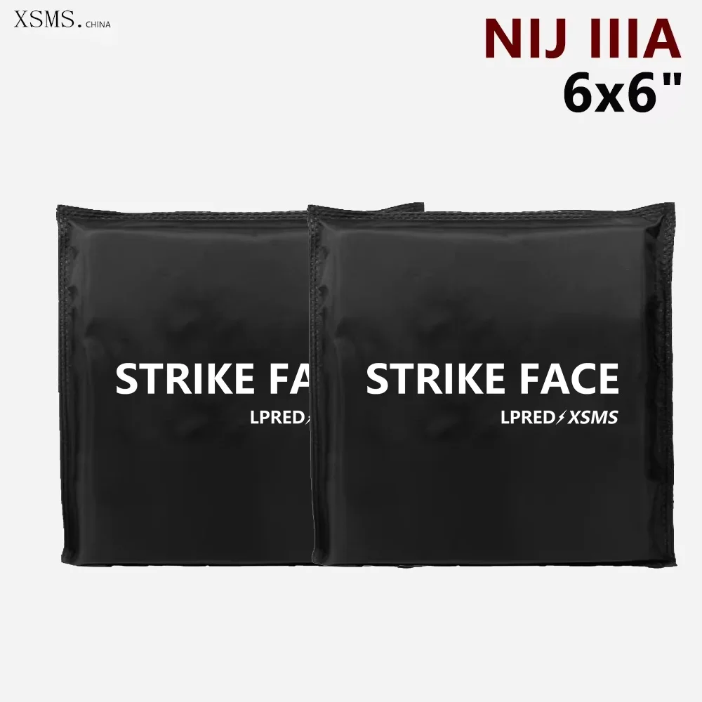 実物　level3 6x6インチ サイドプレート　nij3 　防弾プレート NIJ-Ⅲ レベル3 実物 防弾プレート2枚セット 5 56～7 62㎜弾(M4