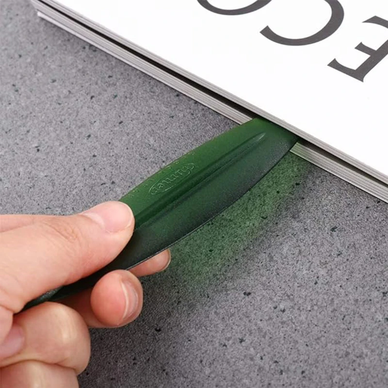 Lancet four-sided sealant watercolor book special paper cutter plastic does not hurt paper art painting letter opener students 5