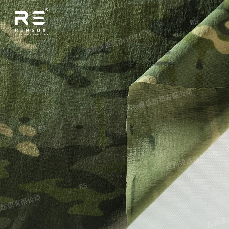 Nylon Four Way Stretch Tactical Uniform Fabric Camo MC/MCTP/MCBK