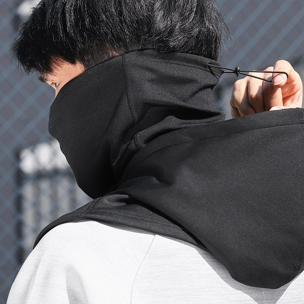 

Winter Heated Warm Hat Fleece Heated Hood Ski Hood Balaclava For Men Women Elastic Velvet Milk Silk Winter Cycling Accessories