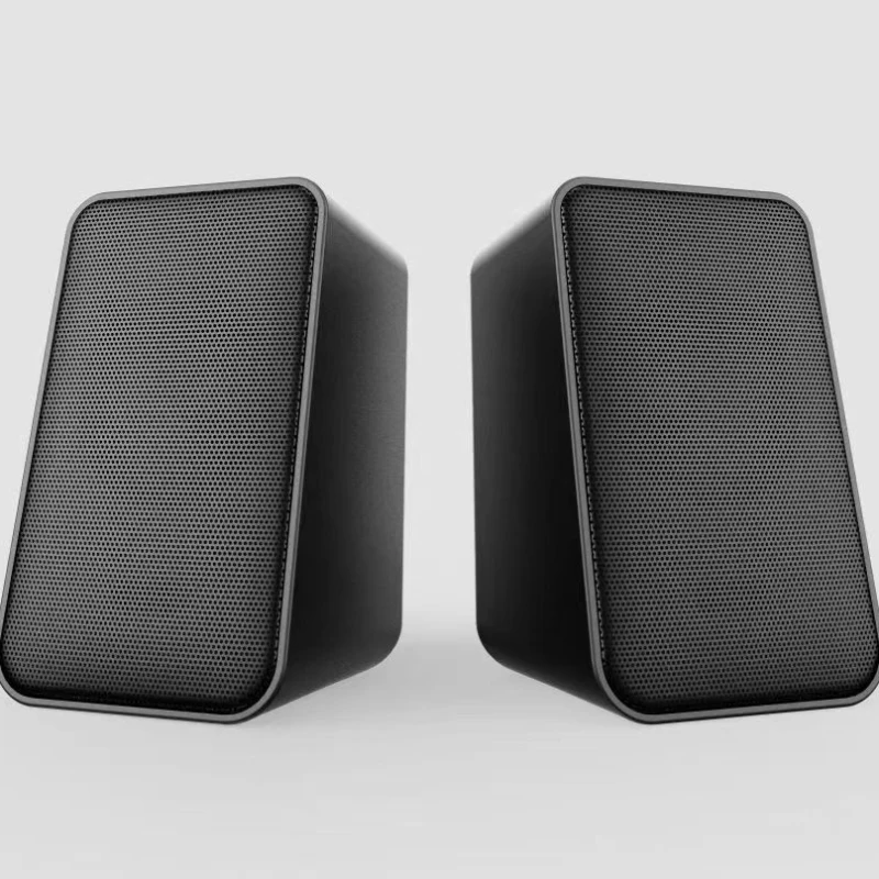 

Portable 2.0 Speakers with USB Wired Connection for Home and Outdoor Use, Non-Bluetooth Bass Audio