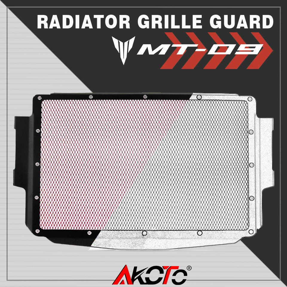 

NEW Motorcycle Radiator Guard Protector Grill Cover Grille Protection For YAMAHA MT-09 MT09 SP Tracer 900 GT 9GT XSR900 XSR 900