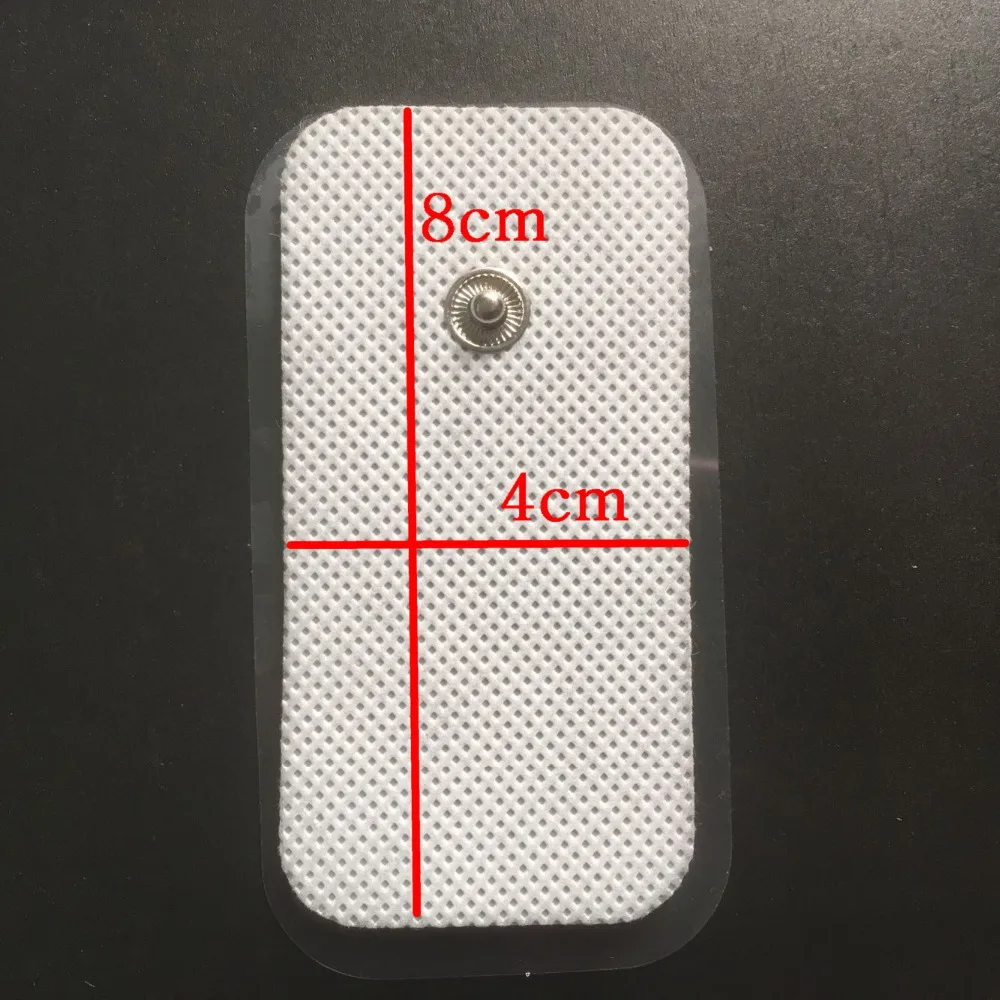 

DHL Freeshipping 80*40mm NON-Waven electrode pads for slimming therapy massager machine