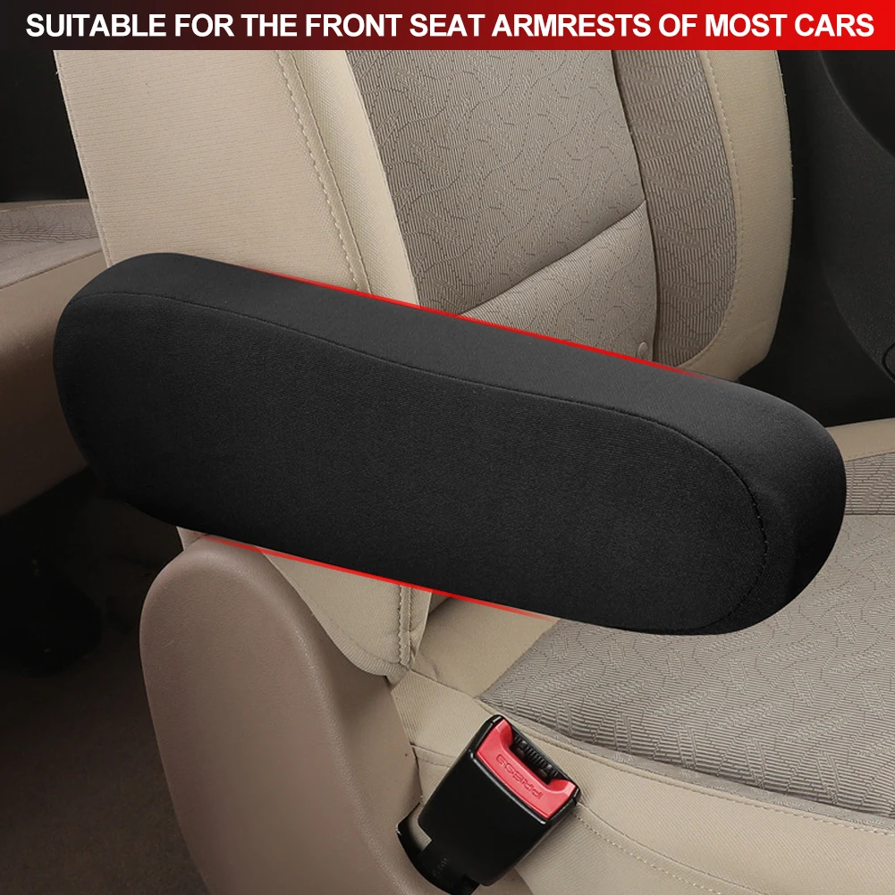 Universal Soft Elastic Car Seat Armrest Cover - Dust-Proof, Comfortable Auto Interior Protector