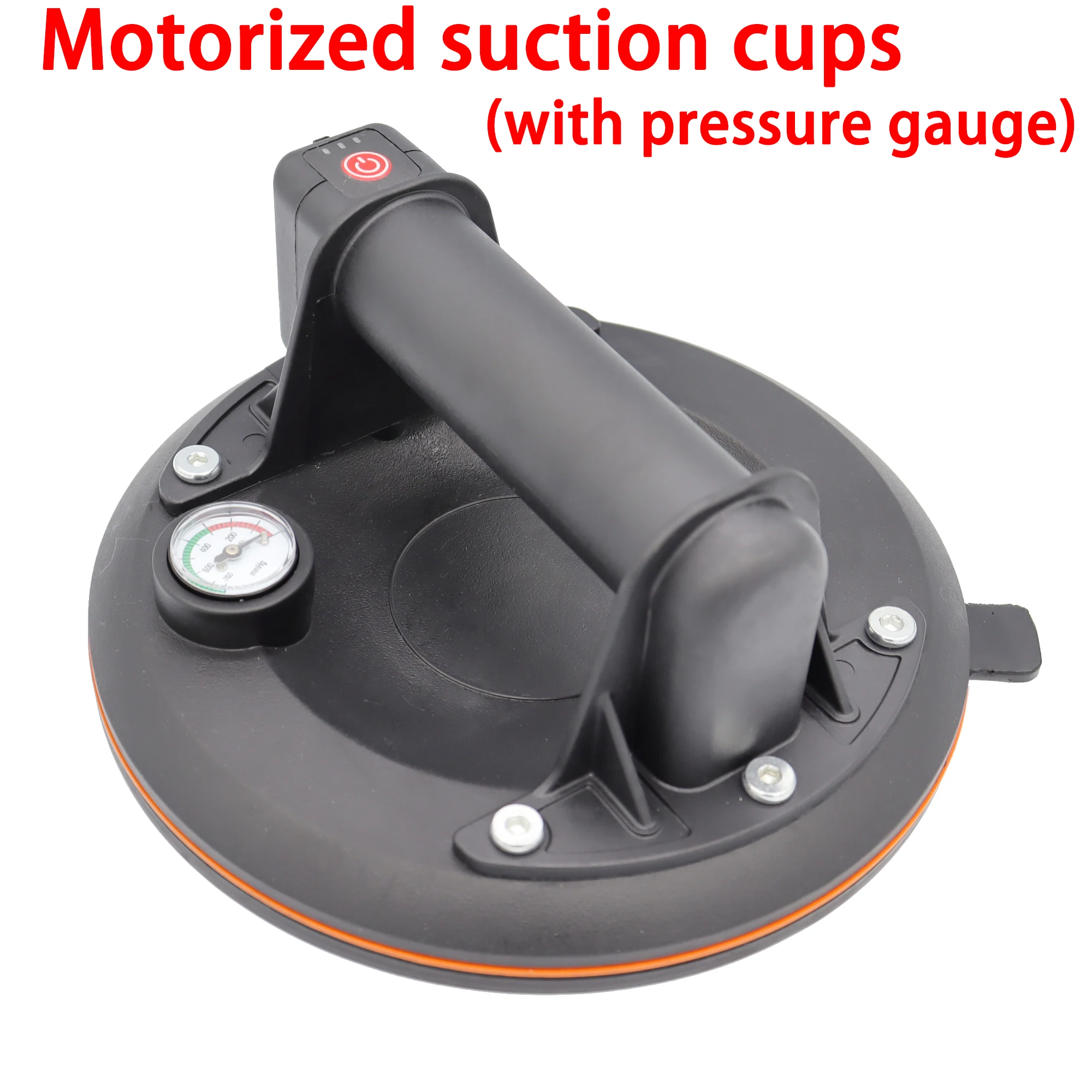 Electric glass suction cups, 8 inch vacuum suction cups, rechargeable glass regulator for glass, window, granite, tile lifting