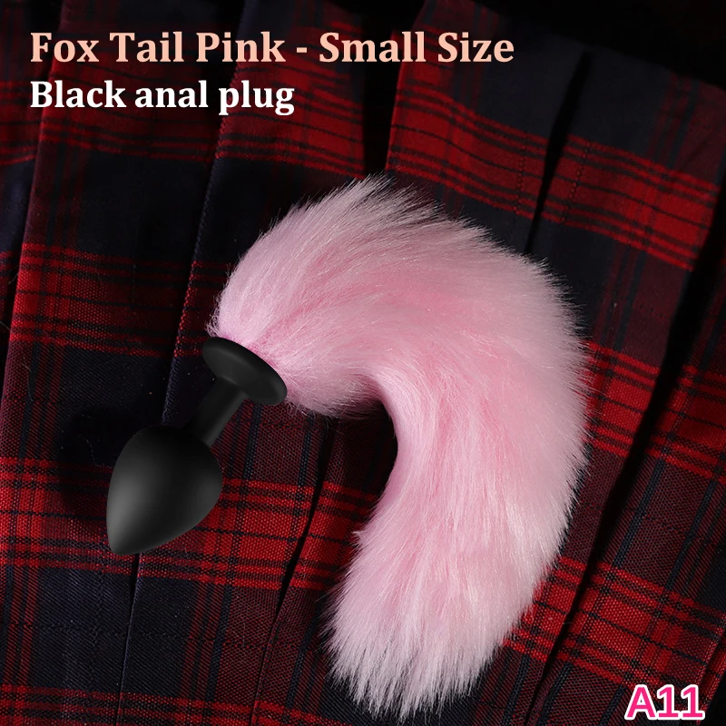 Long Tail Silicone Anal Toys Fox Anal Plug Sexy Games For Women Men Butt Plug Dildos Cosplay Adult Games Sex Toys