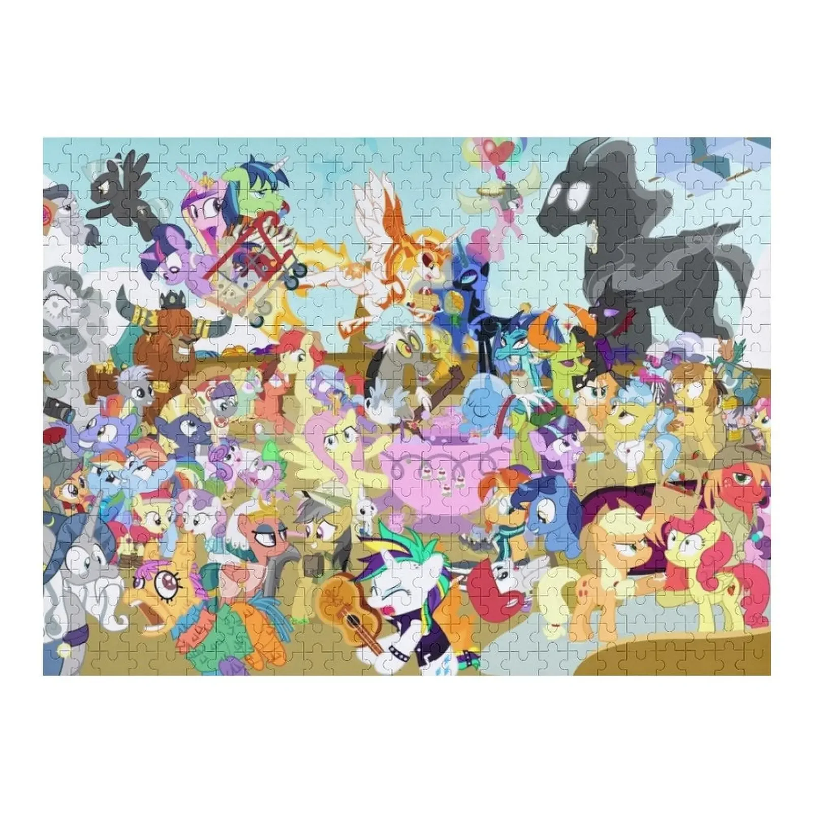 

MLPFIM S7 In a Nutshell Jigsaw Puzzle Children Christmas Toys Diorama Accessories Customized Gifts For Kids Photo Custom Puzzle