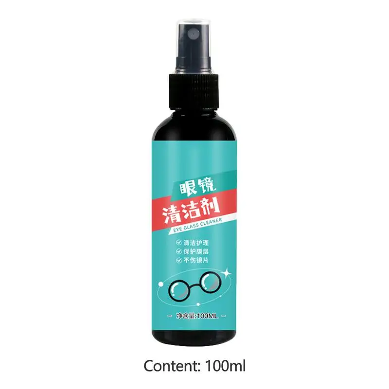 Eyeglass Cleaner 100ml Multifunctional Screen Dust Remover Goggles Cleaning Spray Eyewear Cleaning Gadgets Stain Remover care