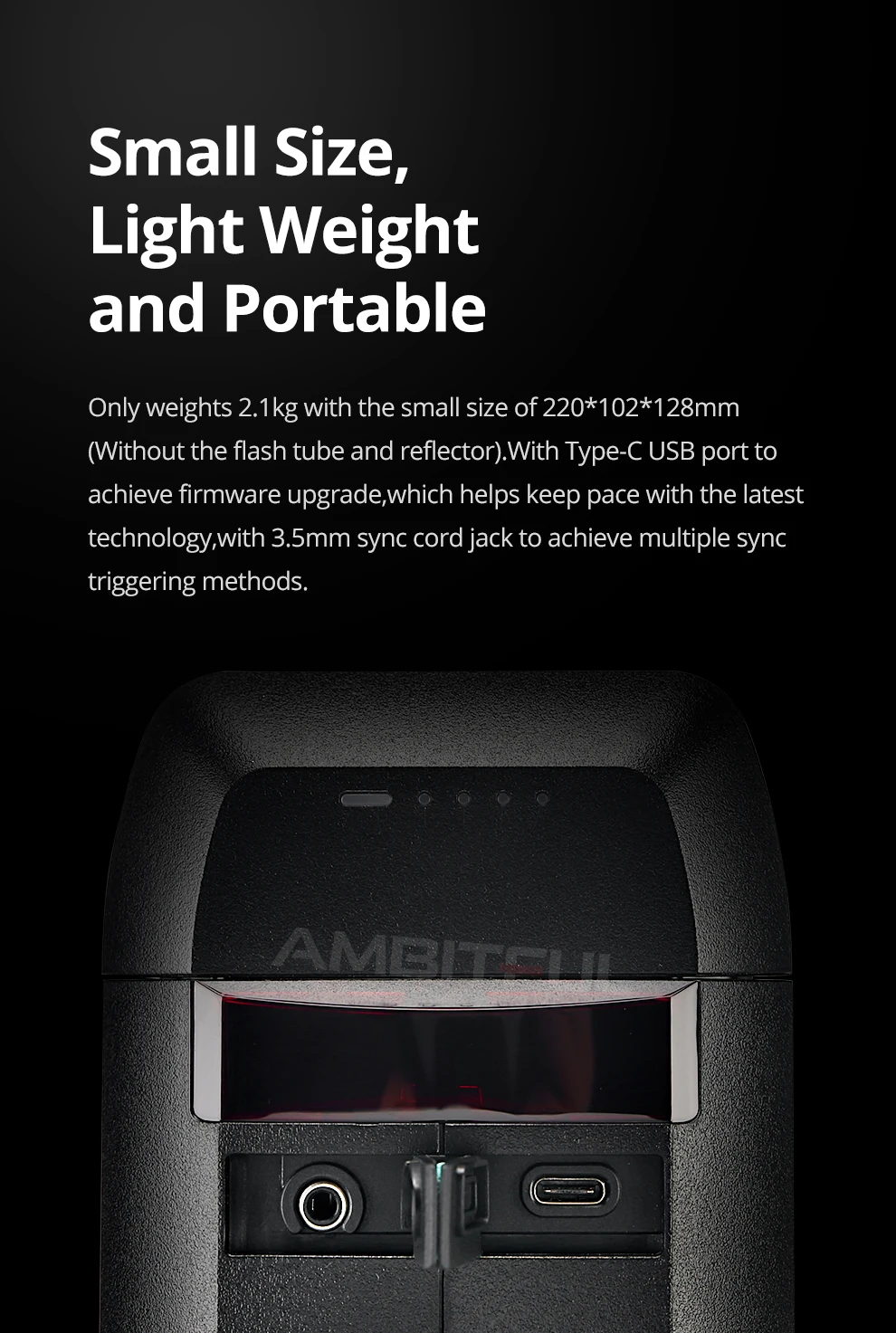 Godox 400W AD400 Pro WITSTRO All-in-One Outdoor Flash AD400Pro Li-on Battery TTL