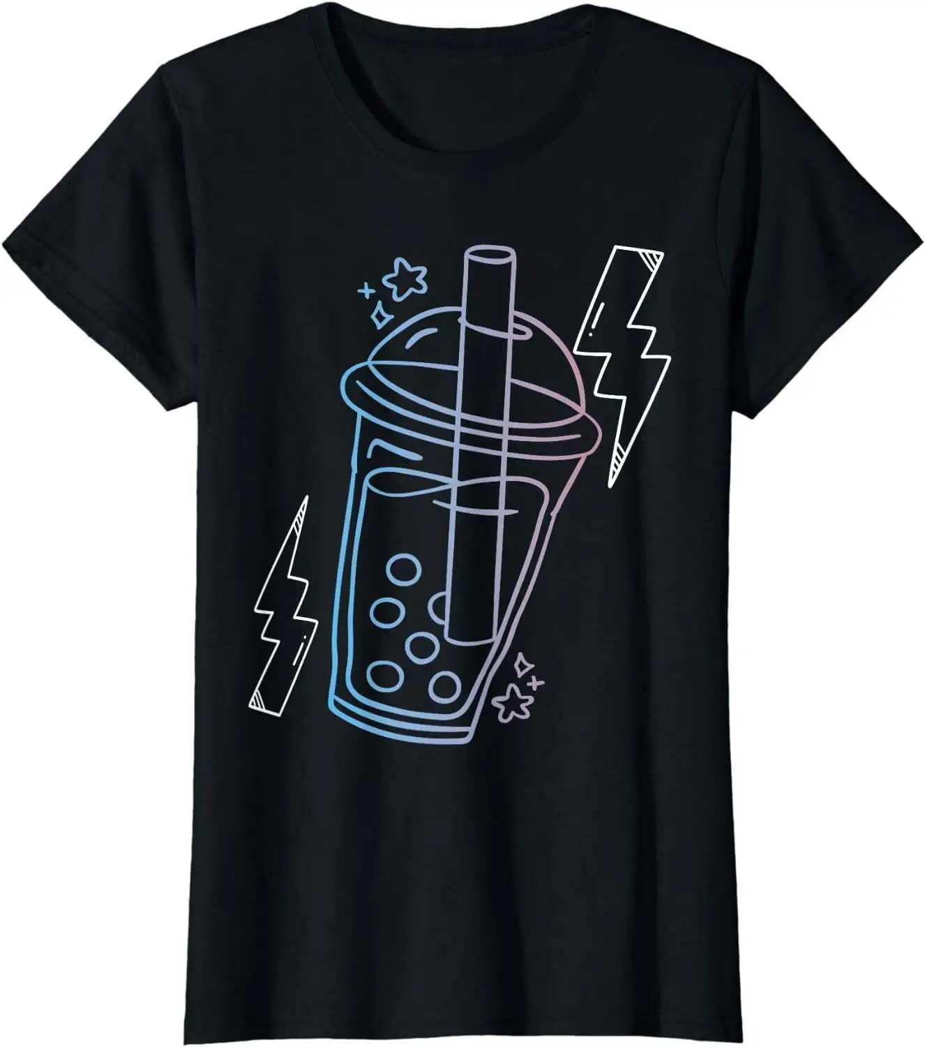 Bubble Tea Drinker Tapioca Pearl Milk Boba Tea Drink T-Shirt Maniche Lunghe O Corte