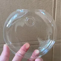 Wall Hanging Semi-circular Glass Flower Vase Plant Hydroponic Terrarium Wall Fish Tank Aquarium Container Home Decor 2