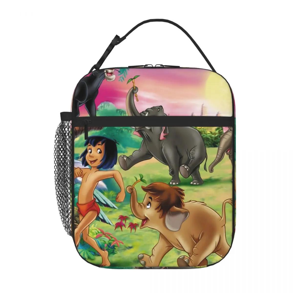 Baloo & Mowgli The Jungle Book Lunch Tote Lunch Bag Lunch Bags Bags Lunch Box For Kids