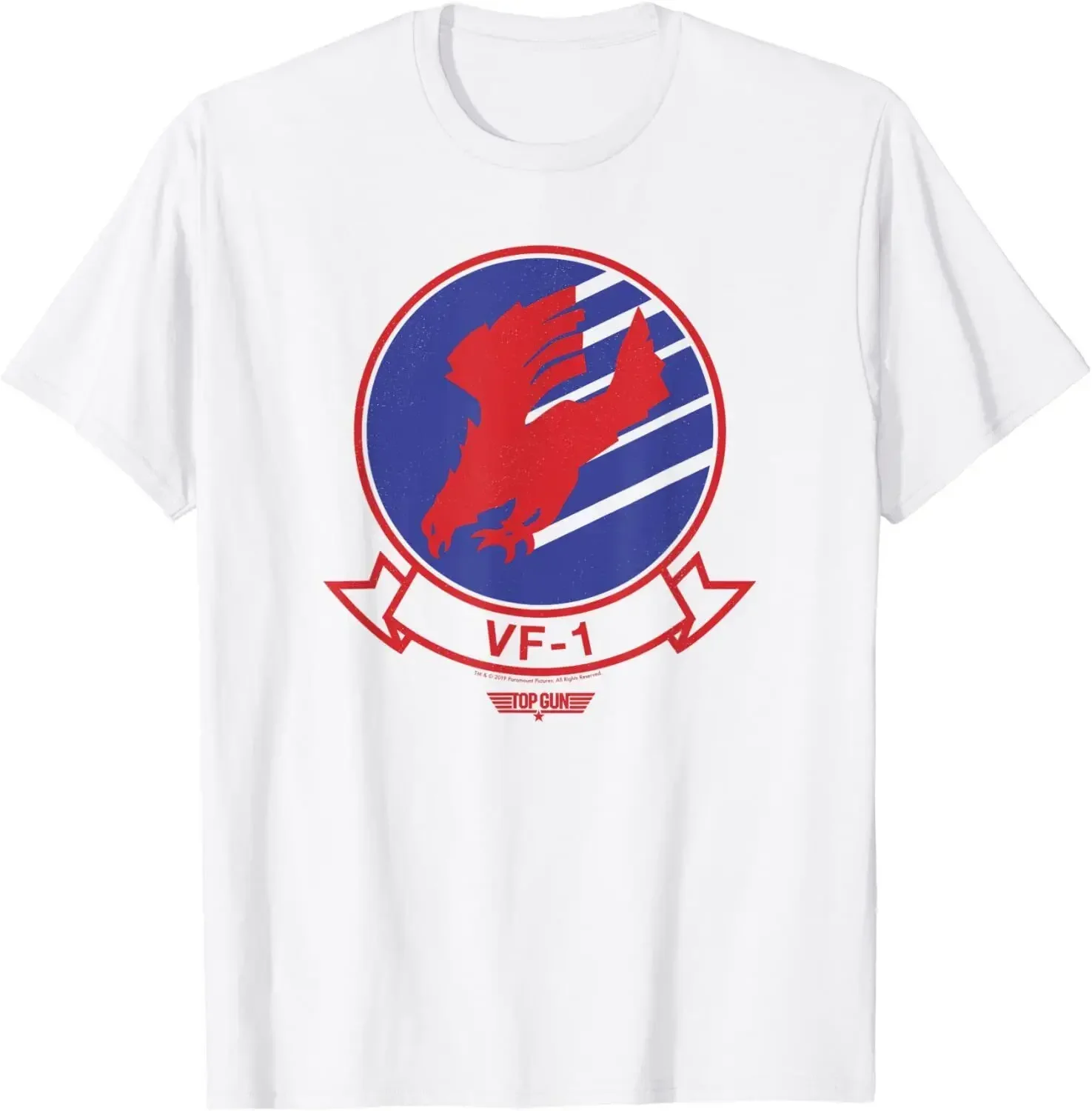 

Top Gun VF-1 Fighter Squadron 1 Logo T-Shirt Size S-5XL2024 High quality Brand Casual Printed 100% Cotton cheap wholesale