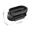 PULUZ Camera Cap Clip Mount For Insta360 GO3 Sport Camera Easy Clip Hat Clip Quick Release Clamp Magnetic Frame Fixed Holder 3