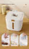 Pet Food Storage Barrel Large Storage Barrel Food Sealed Moisture-proof Cat Food Barrel Storage Cat Food Dog Food Barrel CatBowl 2