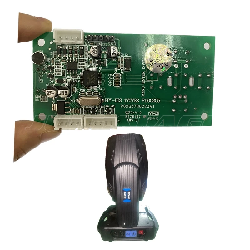 Tabellone Per 250W 260W Beam Moving Head Stage Lights Accessori Touch Board Parts Beam 7R