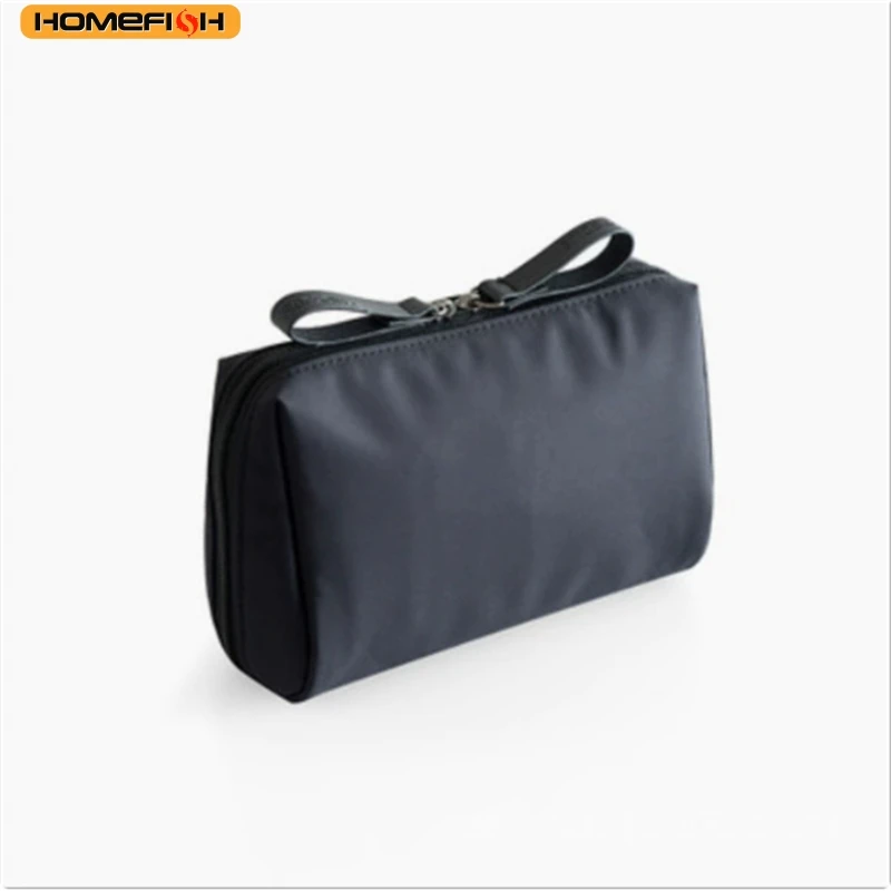 HOMEFISH 1PC 휴대용 여성 메이크업 가방 화장품 가방 동전 주머니 보관 가방 미니 립스틱 가방 작은 가방 세면 용품 가방 주최자