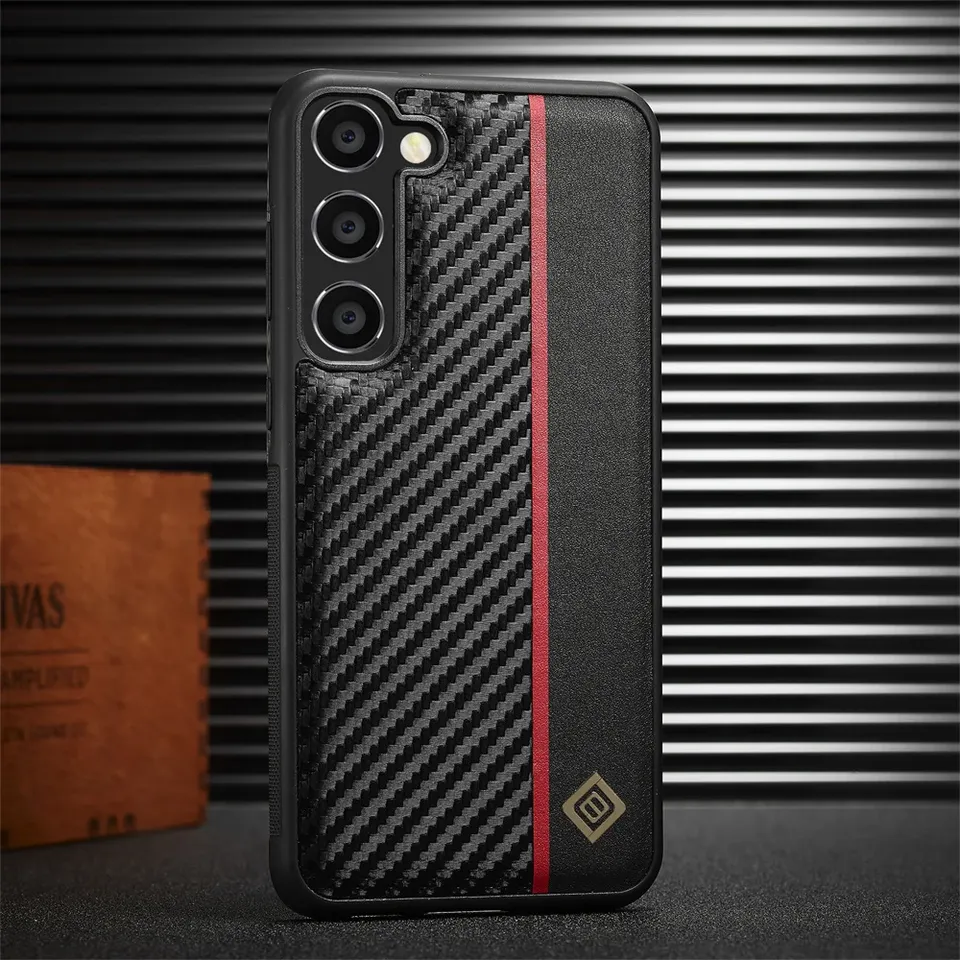 Ultrathin Carbon Fiber Leather Case For Samsung A55 A35 A15 A73 A54 A53 A34 A33 A32 A22 A14 A13 A12 5G  A71 A70 A52 A51 A50 A32